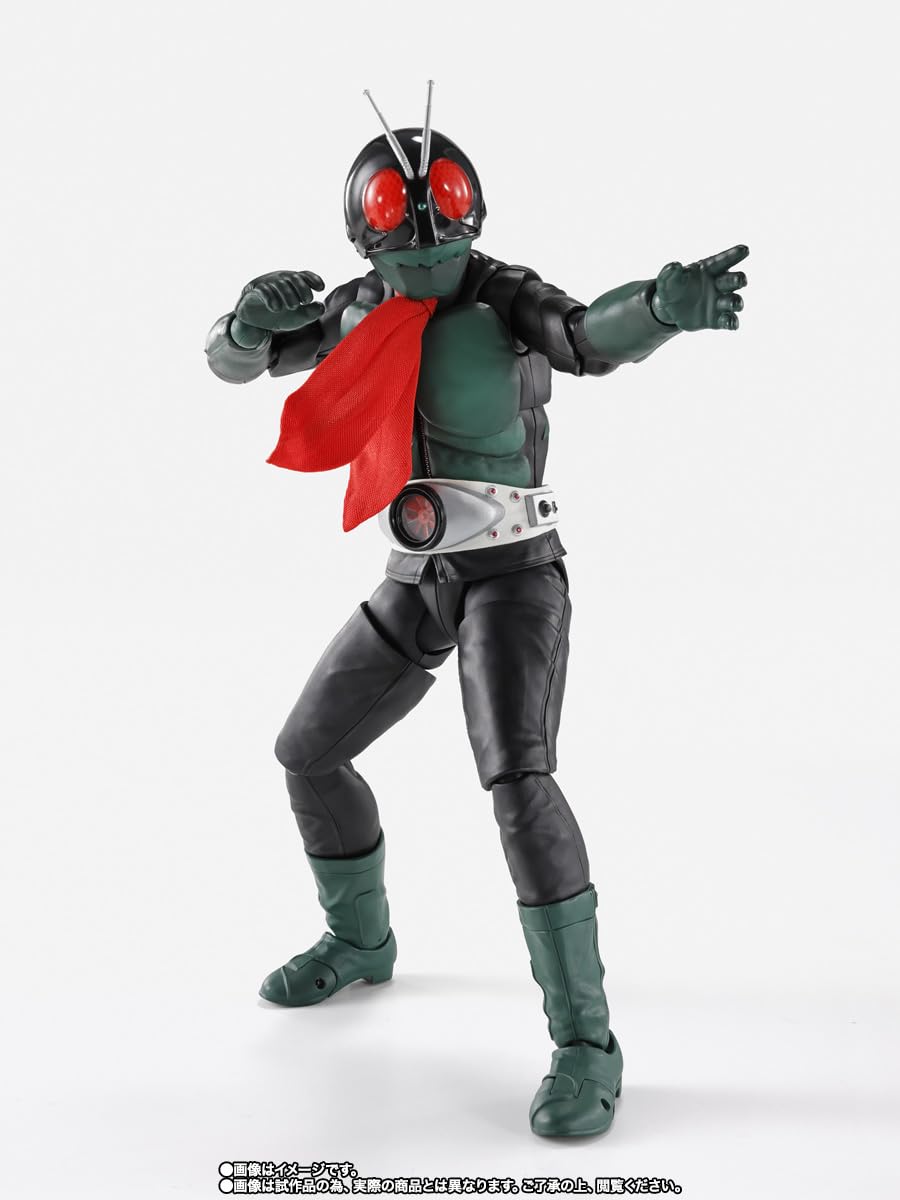 ■真骨彫製法 仮面ライダー1号（桜島Ver.） 栄光の昭和ライダーエディション Amazon.co.jp: S H.Figuarts（真骨彫製法） 仮面 ライダー1号（桜島Ver