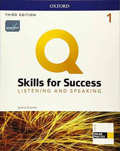 Q Skills for Success Listening & Speaking, 1st Level 3rd Edition Student book and IQ Online Access