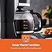 GEEPAS 1.5L Filter Coffee Machine | 800W Coffee Maker for Instant Coffee, Espresso, Macchiato & More | Boil-Dry Protection, Anti-Drip Function, Automatic Turn-Off Feature, Black GEEPAS 1.5L Filter Coffee Machine | 800W Coffee Maker for Instant Coffee, Espresso, Macchiato & More | Boil-Dry Protection, Anti-Drip Function, Automatic Turn-Off Feature, Black