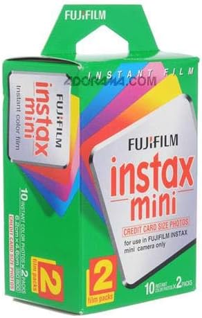 Miniatura 5 de Fujifilm Cámara de película instantánea Instax Mini 11, color blanco hielo, con película Fujifilm instax Mini Instant Daylight Film Twin Pack, 20