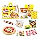 Slime Mart Kleiner Korb(Pizza) von ZURU, Schleim-Spielzeug, Basteln für Kinder und Kidults, Soft-Schleim-Herstellungsset für Mädchen von 6–10