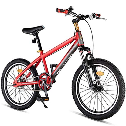 Why Choose 20 Inches Kids Mountain Bikes, Boys Girls High-Carbon Steel Hardtail Anti-Slip Bike, Dual...