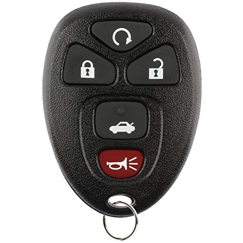 KeylessOption Remote Key Fob for GM (15913415, 25839476, OUC60270)