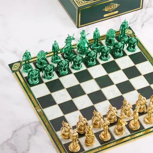 Wicked Chess Set - Shiz vs. Emerald City miniatura 3