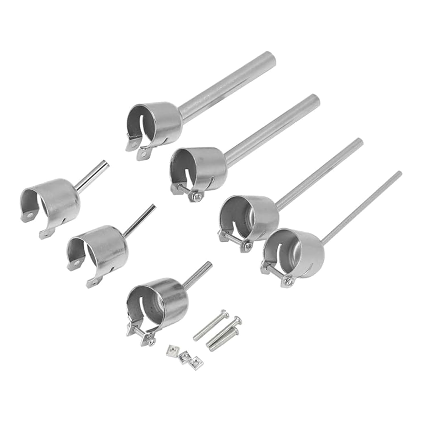 For BGA Rework Station Replacement Hot Air Nozzle Sleeves Mouth Angled Heat Nozzle Welding Tool