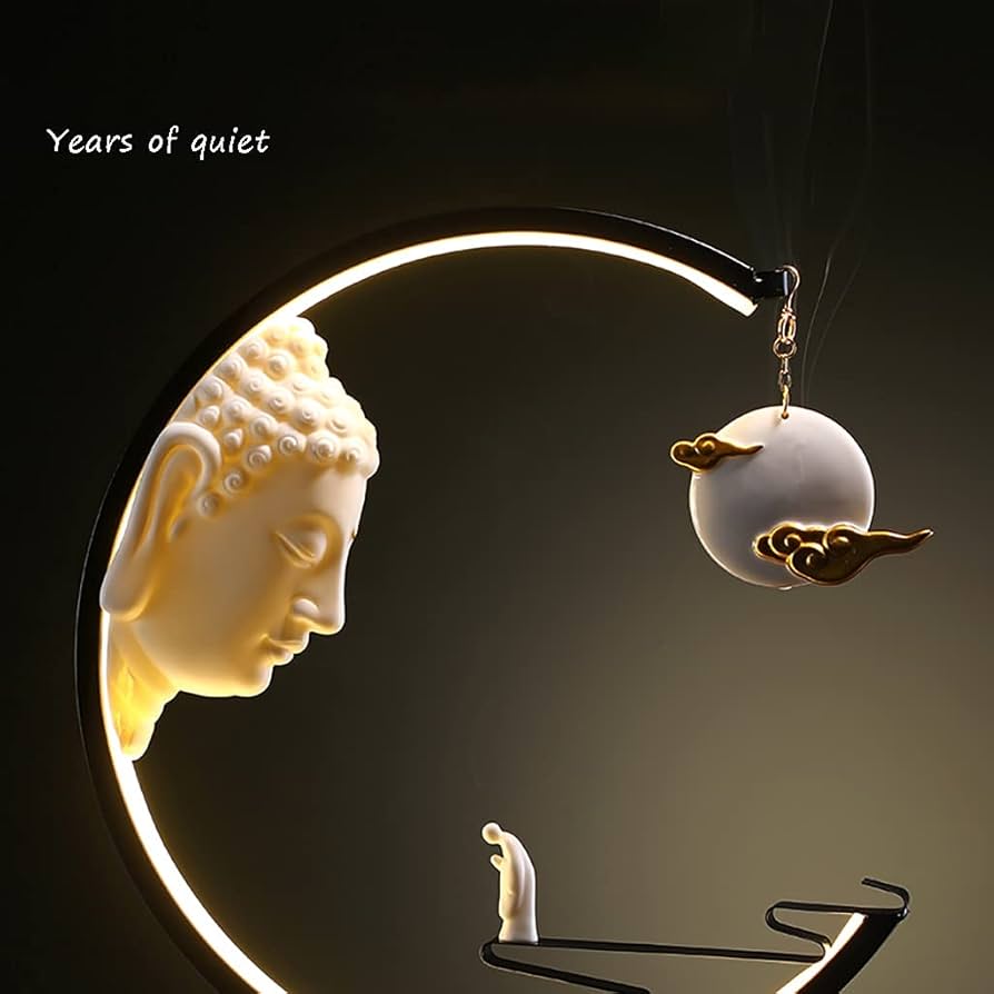 Incense Holder Backflow-Incense-Burner with 60 Backflow