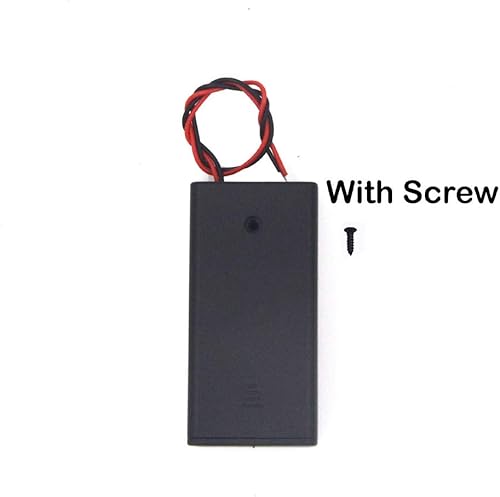 Miniatura 7 de (Paquete de 4) Soporte de batería AA con interruptor y tapa 1 soporte de batería AA individual con tapa, 1 soporte de batería AA con interruptor, 1