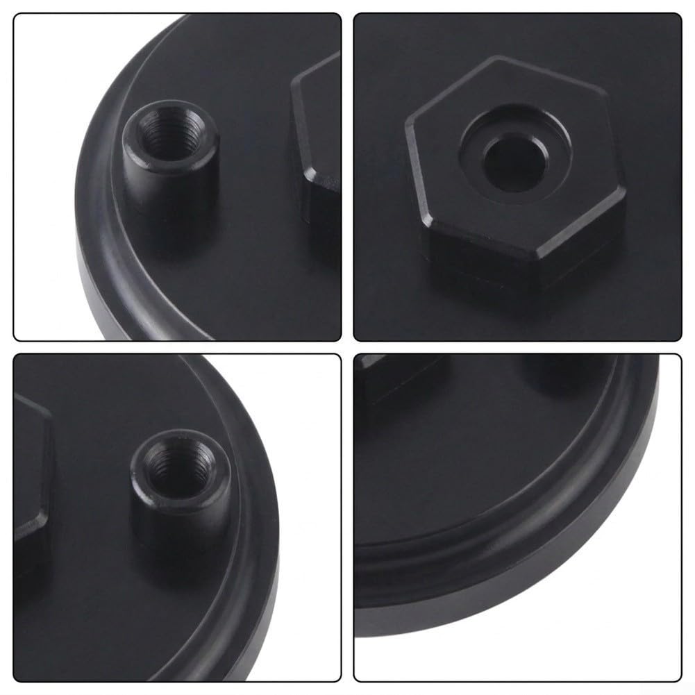 Tapón for adaptador Aceite for para bmw for para e30 E36 E46 Motor 4 Cilindros(CAP03 Black)