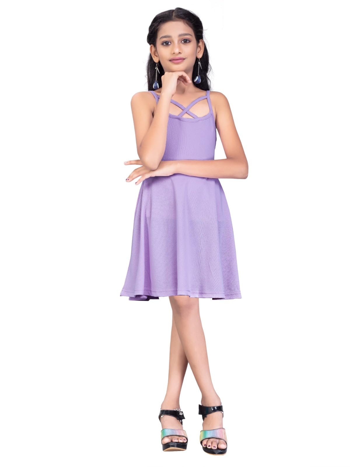 Buy Fashionality Girls Kids Lycra Cotton Regular Fit Sleeveless