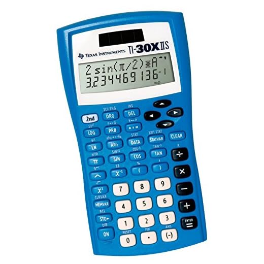 TI-30XIIS? Scientific Calculator, Blue