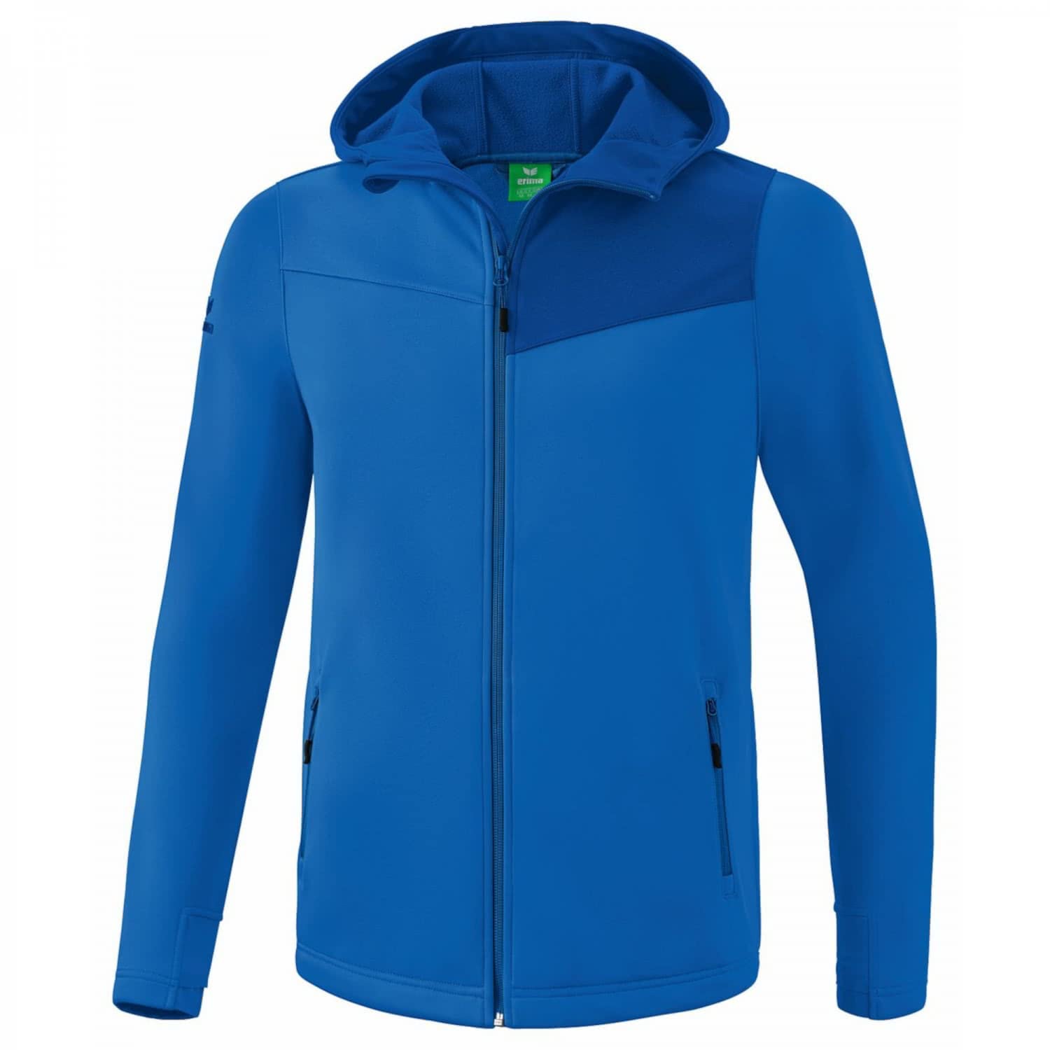 Erima Men's Performance Softshell Jacket, New Royal, S