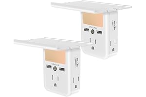 VINTAR Power Shelf: Expand Your Outlets with Convenience and Ambiance