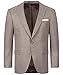 Produktbild Indumentum Herren Sakko Blazer Sportlich Jacke Jackett Slim Fit Herrensakko Übergangsjacke Herrenblazer Anzugjacke IJS-100 Hellbraun L