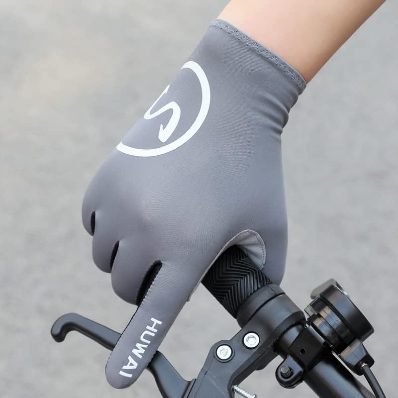 Miniatura 7 de Guantes de ciclismo acolchados de dedo completo, guantes de bicicleta de montaña, guantes de MTB transpirables para hombres y mujeres