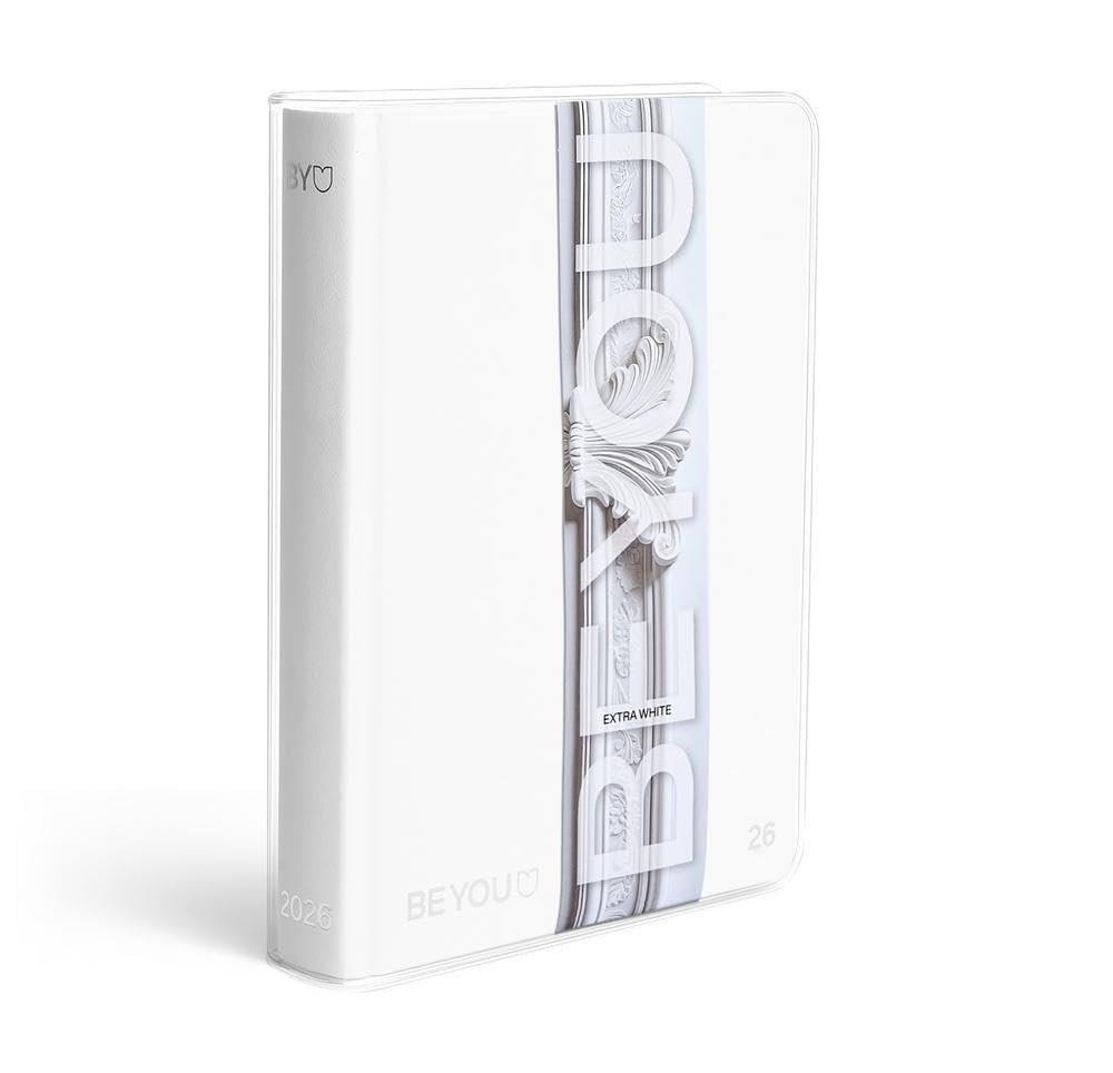  Extra White BE YOU Scuola 2025-2026, formato facile da usare per 12 mesi, dimensioni 1|5 x 16.5 cm
| BE YOU Scuola 2025