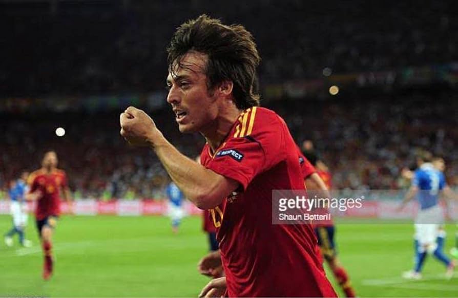 Amazon.co.jp: ダビド・シルバ 直筆サインアート スペイン代表 ザ