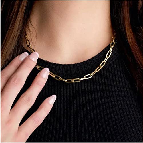 Gold Layered Necklaces for Women, 14K Gold Plated Vintage Evil Eye Queen Elizabeth Bee Sun and Moon Medallion Necklace Retro Choker Chain Link Necklace Gold Layered Necklaces for Women Jewelry4