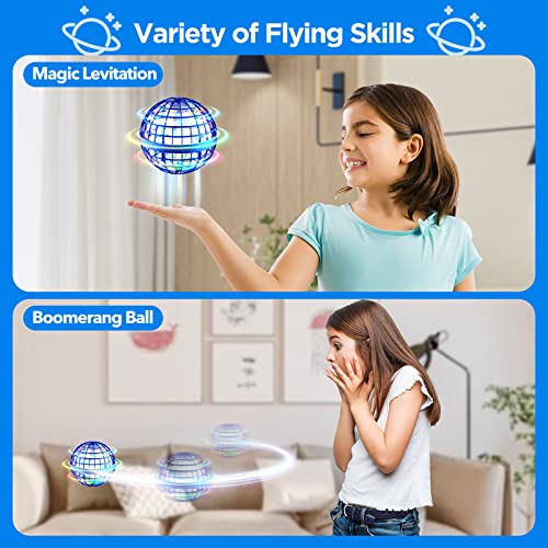 Flying Orb Ball Toys, 2023 Upgraded Cosmic Globe, Hand Controlled Boomerang Hover Ball, Flying Spinner Mini Drone, Magic Cool Toys Gifts For Boys Girls Teens 6 7 8 9 10+ Year Old Indoor Outdoor Toys #TOP3