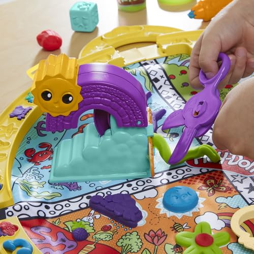 Play Doh Tapis de Voyage Coffret Découverte avec pâte à Modeler - vue 3