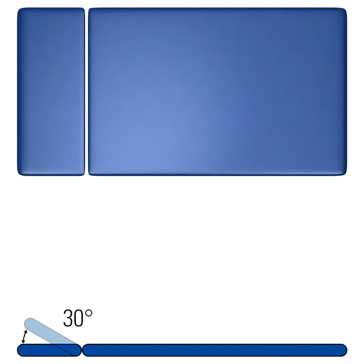 HWK Therapieliege King Size Plus Bobathliege Bobath Liege Extra Breit, 120 cm