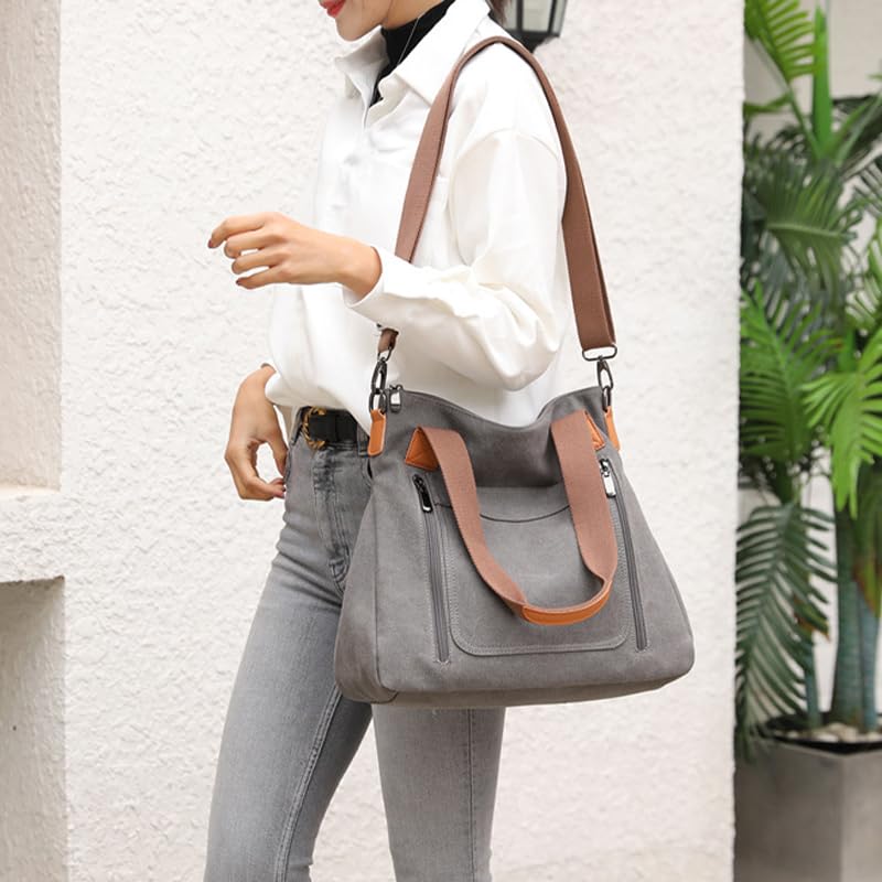 Bolso Tote de Lona para Mujer miniatura 2