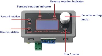 DC 5-30V 4A Stepper Motor Driver and Controller Reverse Pulse Speed Control Board Programmable PLC Serial Communication