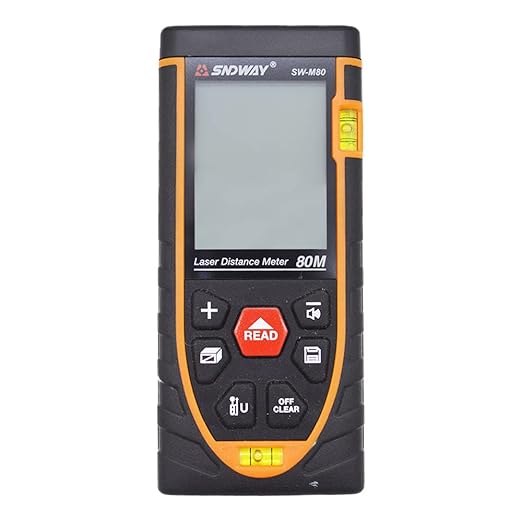 SYGA Digital Laser Distance Measuring Tape Tool, Distance Measuring