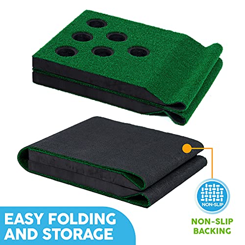 MD Sports Big Sky Putting Green Golf Training Game Set