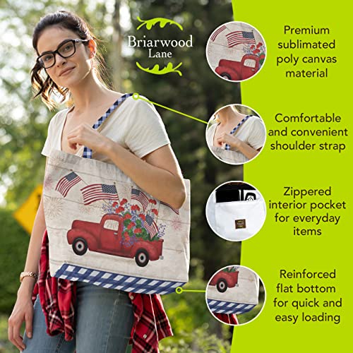 Briarwood Lane Tote Bags 14" x 15" x 7" 2022 Collection miniatura 3