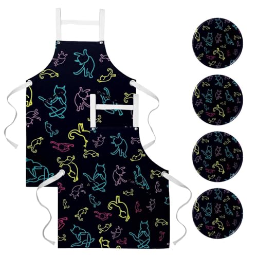 Tablier de cuisine pour pâtisserie et loisirs créatifs à la maison