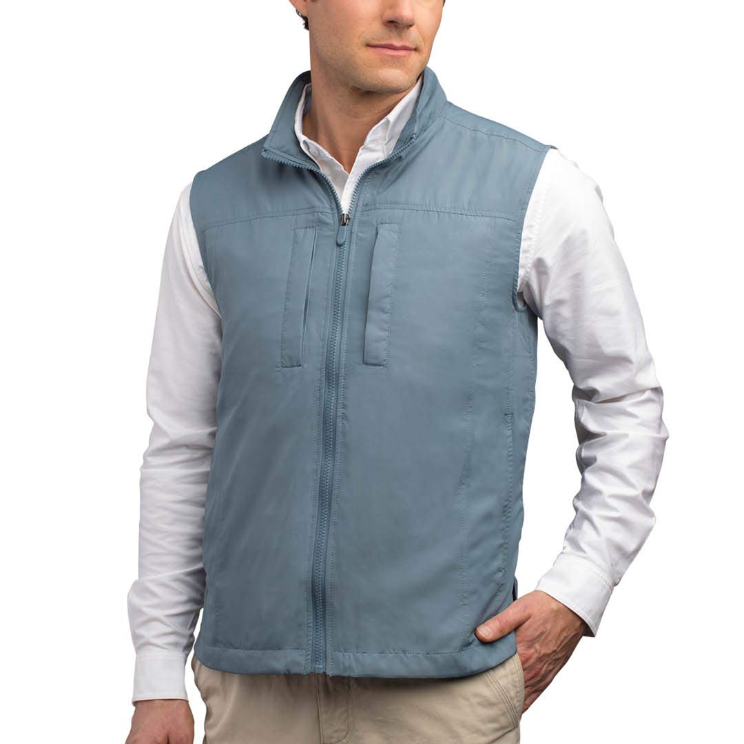 SCOTTeVESTMen’s Featherweight Vest - 14 Pockets - Travel Clothing