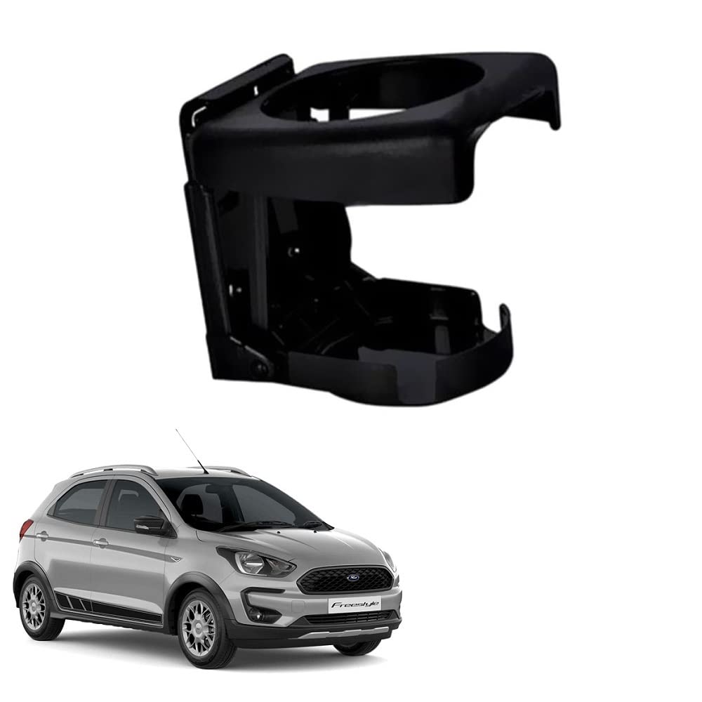 SPREADX Stylish Compact Size Foldable Car Glass/ Cup/ Bottle Holder Black Color Stand Universal Item 1 pcs for Ford Freestyle-image-14