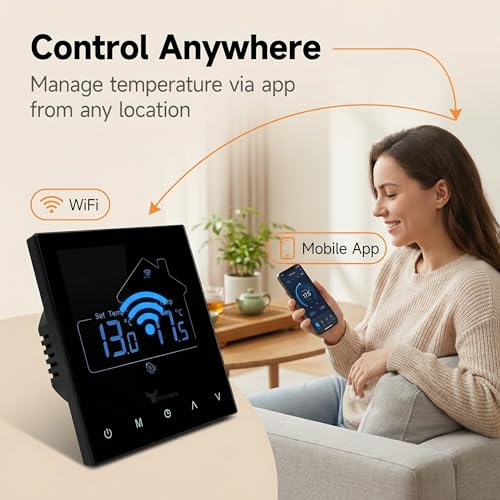 WiFi-Smart-Thermostat-for-Radiant-Floor-Heating-120V240V-Dual-Voltage-Floor-Air-Sensors-Tempered-Glass-Touchscreen-Energy-Saving