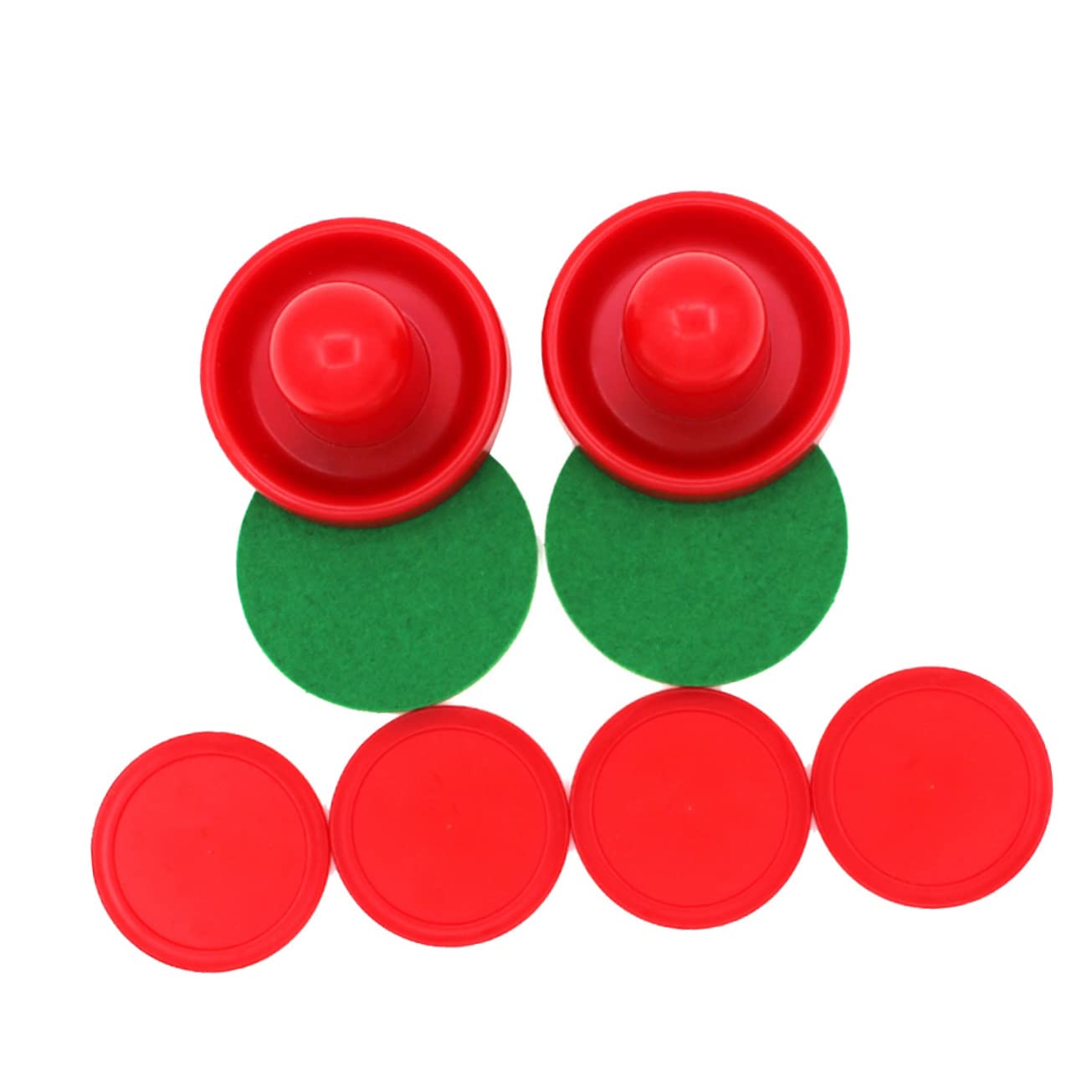 ibasenice Accessori Per Hockey Tavolo Da Air Hockey Partita Di Hockey Su Aria Hockey Dell'aria Forniture Per Hockey Da Tavolo L'hockey Gestisce Le Racchette Rosso