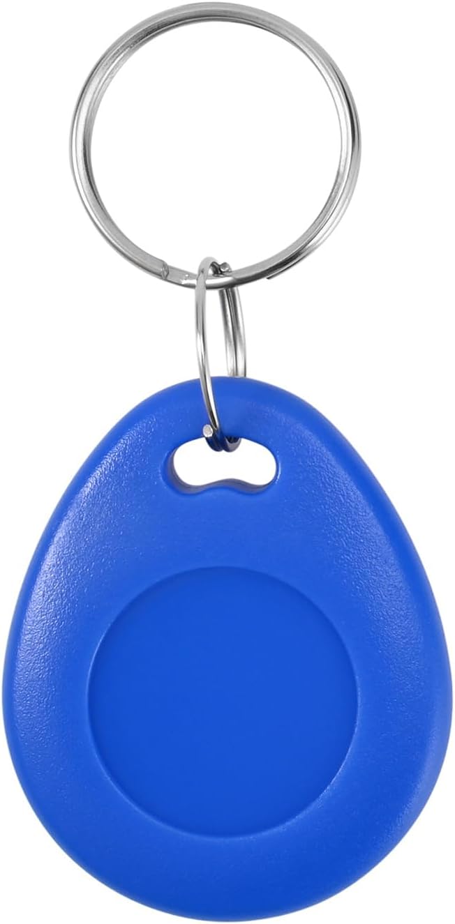 125KHz RFID Key Fobs, ABS EM ID Proximity Key Fobs Access Control Key Tags for Office Factory Doors 100 Pack