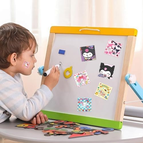 Image of TecoKart 1000Pcs Kuromi Stickers, 16 Pattern Cute Kuromi and Sanrio Stickers, Kawaii Sticker Gifts for Kids Girls, Ideal DIY Decor Laptop, Skateboard Computer Diary Scrapbook Journal