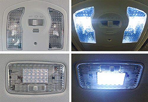 Cubiertas de lente LED para luces interiores Toyota Prius 3 piezas miniatura 5