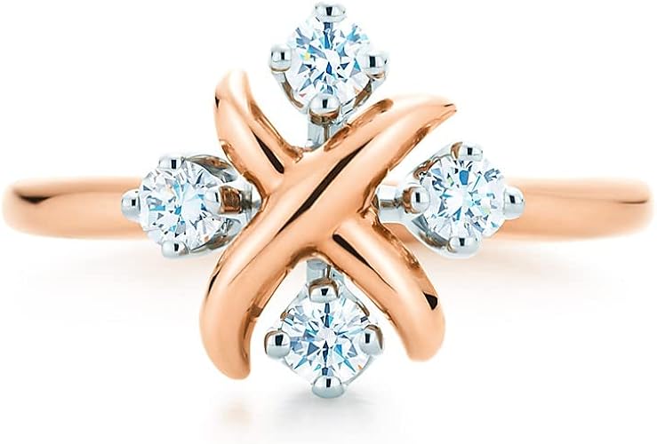 Amazon.com: Jewelryonclick Anillo Lynn chapado en oro rosa de 14 quilates  con circonita cúbica blanca solitaria, joyería de boda, fiesta, anillos de  compromiso con circonitas cúbicas, también una gran opción para los