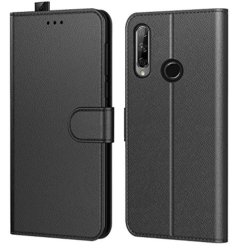 Tenphone Etui Coque pour Huawei Honor 9X, Protection Housse en Cuir PU Portefeuille Livre,[Emplacements Cartes],[Fonction Support],[Languette Magnétique] pour...