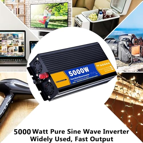 Onduleur solaire 5000W pour éviter les pannes d'électricité