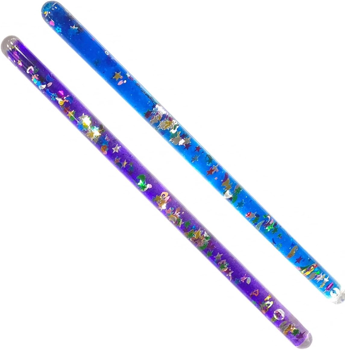 グリッターワンド マジックワンダーチューブ - 子供用 センサリールーム用 万華鏡ワンド 交換用 11インチワンダーワンドスティック