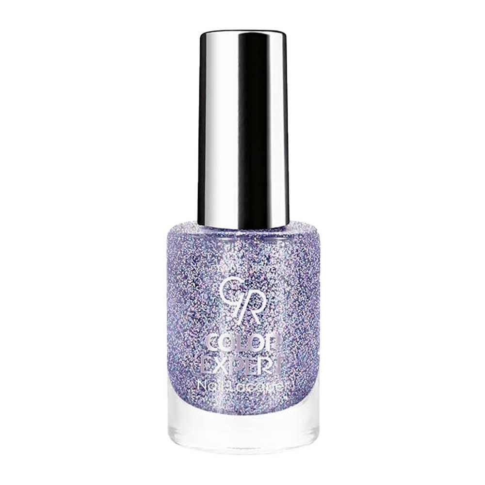 Golden Rose Color Expert Nail Lacquer Glitter No: 605 - Geniş Fırçalı Işıltılı Oje 10.2 ml