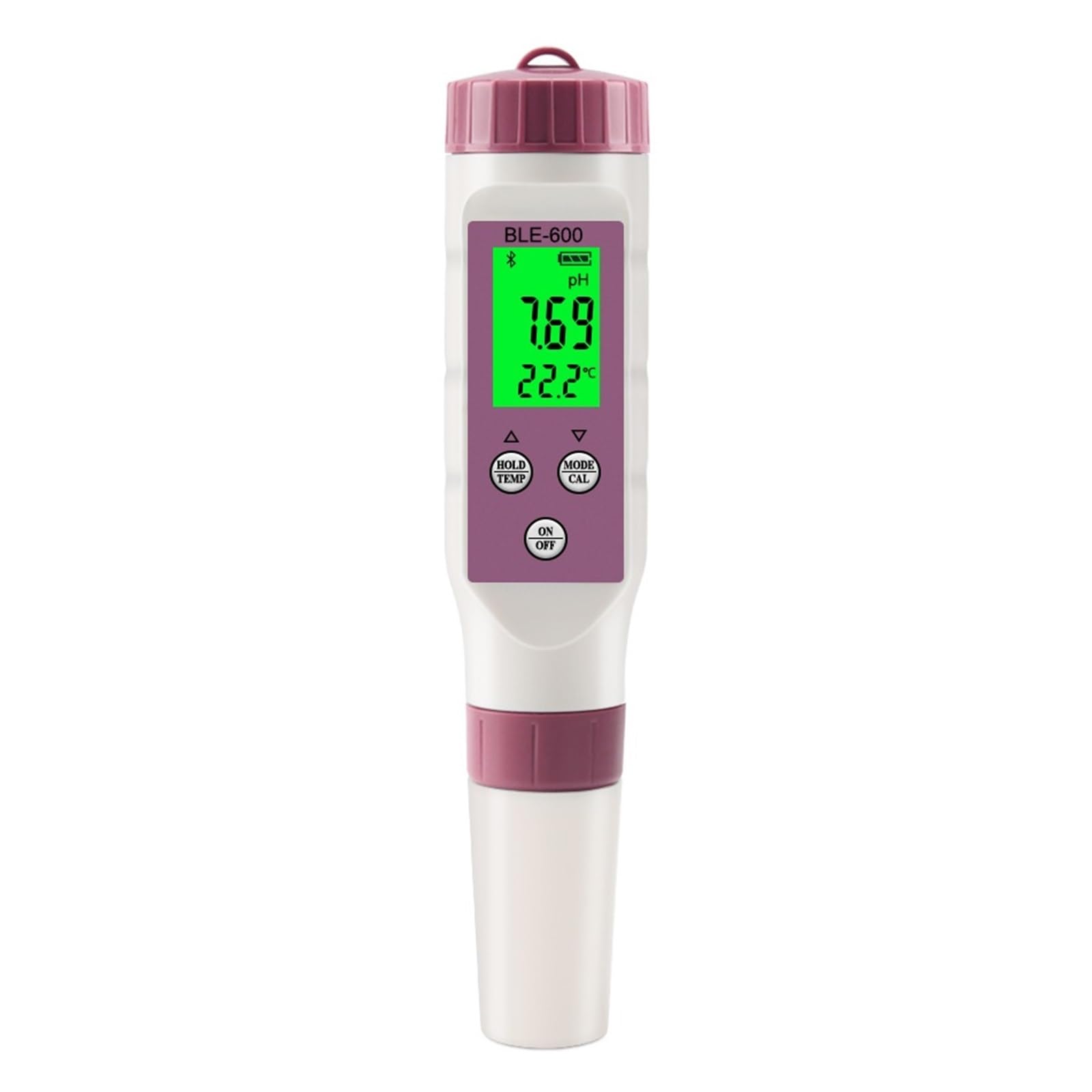 Blue Tooth 7in1 PH Meter PH/EC/TDS/ORP/Sale/SG/Temp Monitor Online App Intelligente for Bere Acquario Tester for Acqua Rilevamento Rapido E Preciso