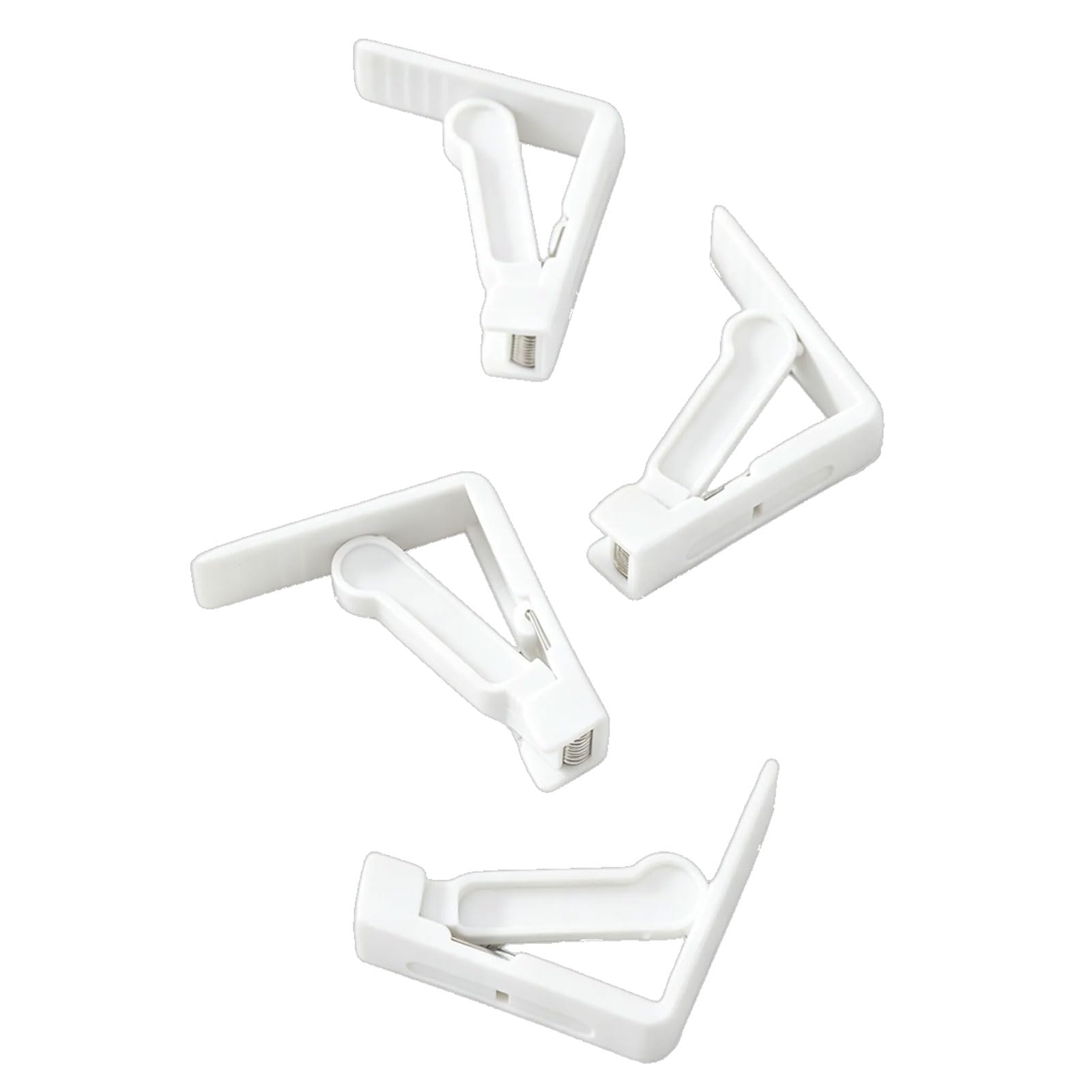 Table Cover Fasteners 4 Piece Molded Clip on Clamps, Tablecloth Holders for Coffee Tables and Outdoor Dining Use Table Cover Fasteners Household Fabric Clips Outdoor Dining Tablecloth Holder Picnic