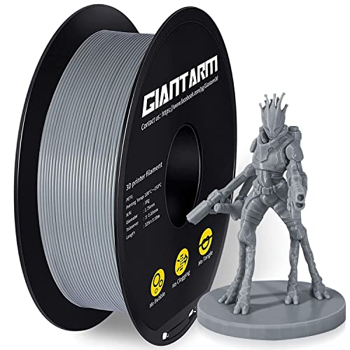 Image of PETG Filament,3D Printer Filament,GIANTARM PETG Filament 1.75mm,Dimensional Accuracy + /- 0.02mm, 1kg,Grey
