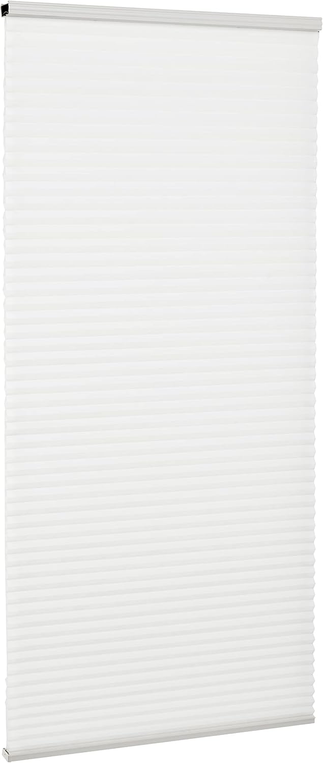 Bali Blinds 044294 218789 Cordless Light Filtering Cellular Shade, 29" x 64", White 29"W x 64"H