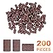 HARFINGTON 200pcs Sanding Drums 1/4 Inch Grit 150 Sanding Sandpaper Mini Sanding Sleeves for Drum Sander Rotary Tools