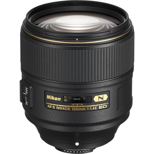 Amazon.com : Nikon AF-S FX NIKKOR 105mm f/1.4 ED Lens with Auto