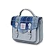 Islander® The Calton Satchel - Ladies Satchel With HARRIS TWEED - Small and Medium, Blue Tartan, Mini