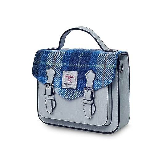 Image of Islander The Calton Satchel - Ladies Satchel With HARRIS TWEED - Small and Medium